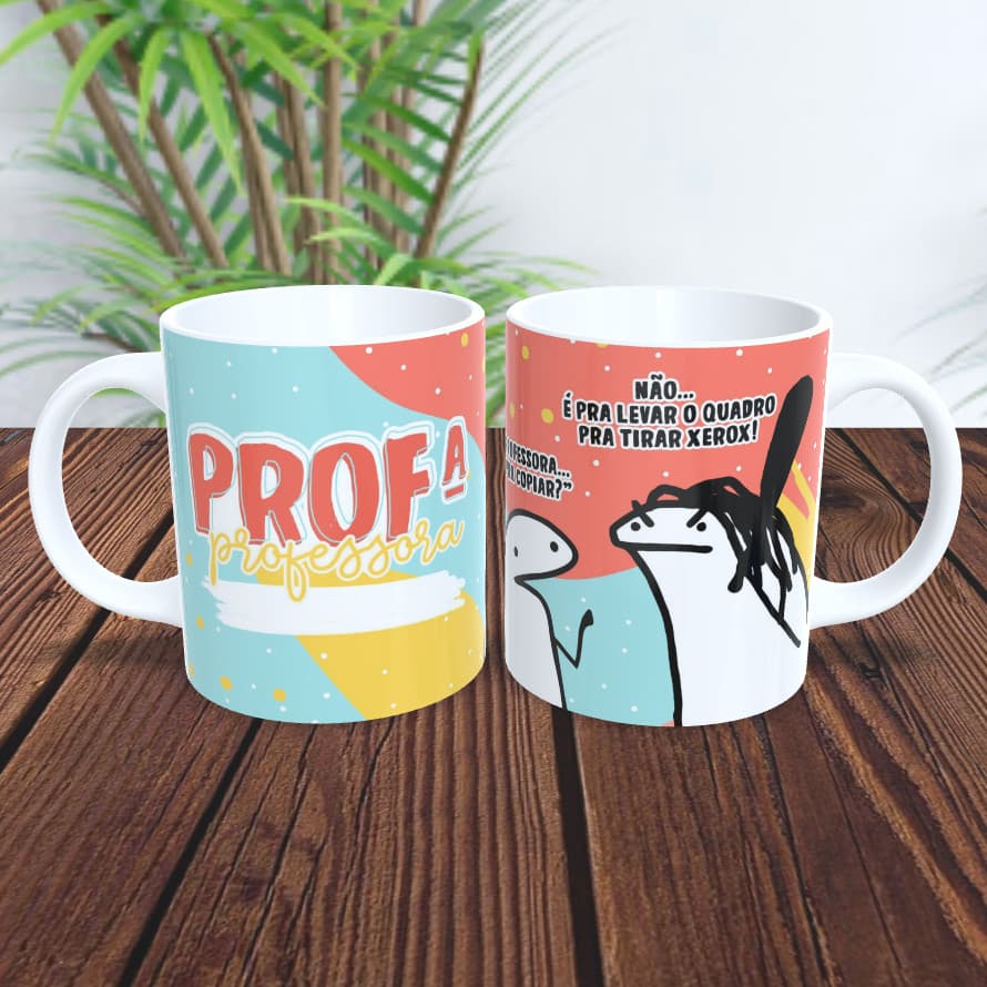 Caneca Flork para Professores! Professor e Professora! Promoção Exclusiva + Envio em 24 horas!