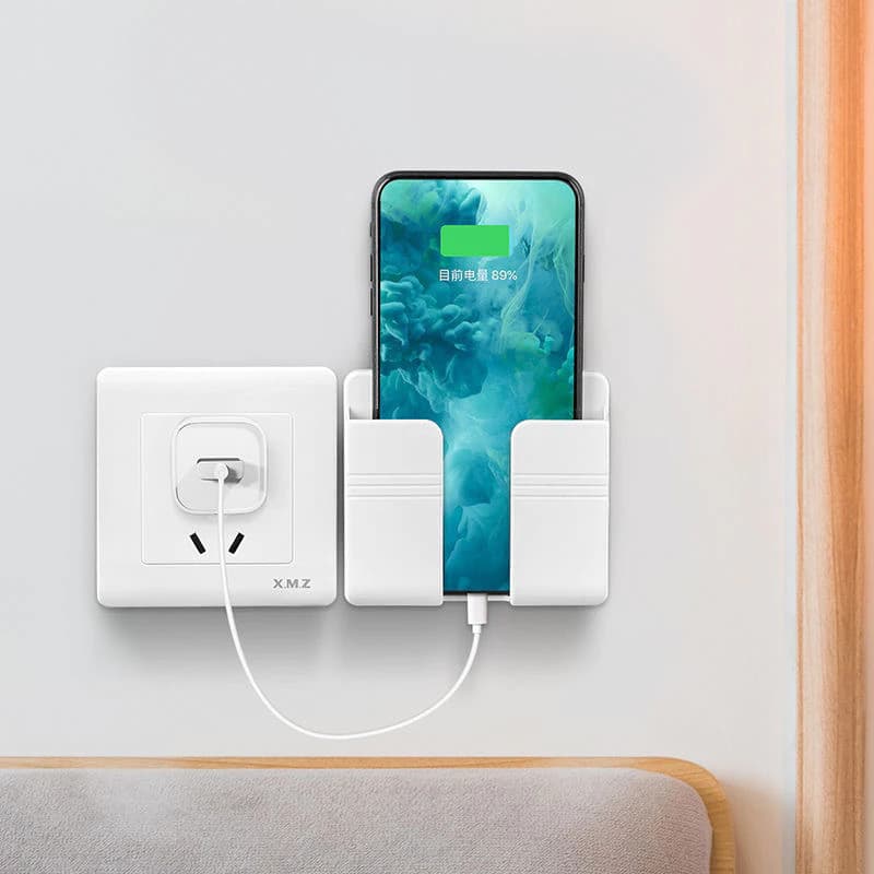 Suporte Organizador Parede Adesivo Multiuso para  Chaves Para Celular Controle Remoto