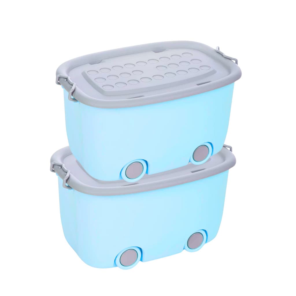 Caixa Organizador De Brinquedo Infantil Lego 50 L Multiuso
