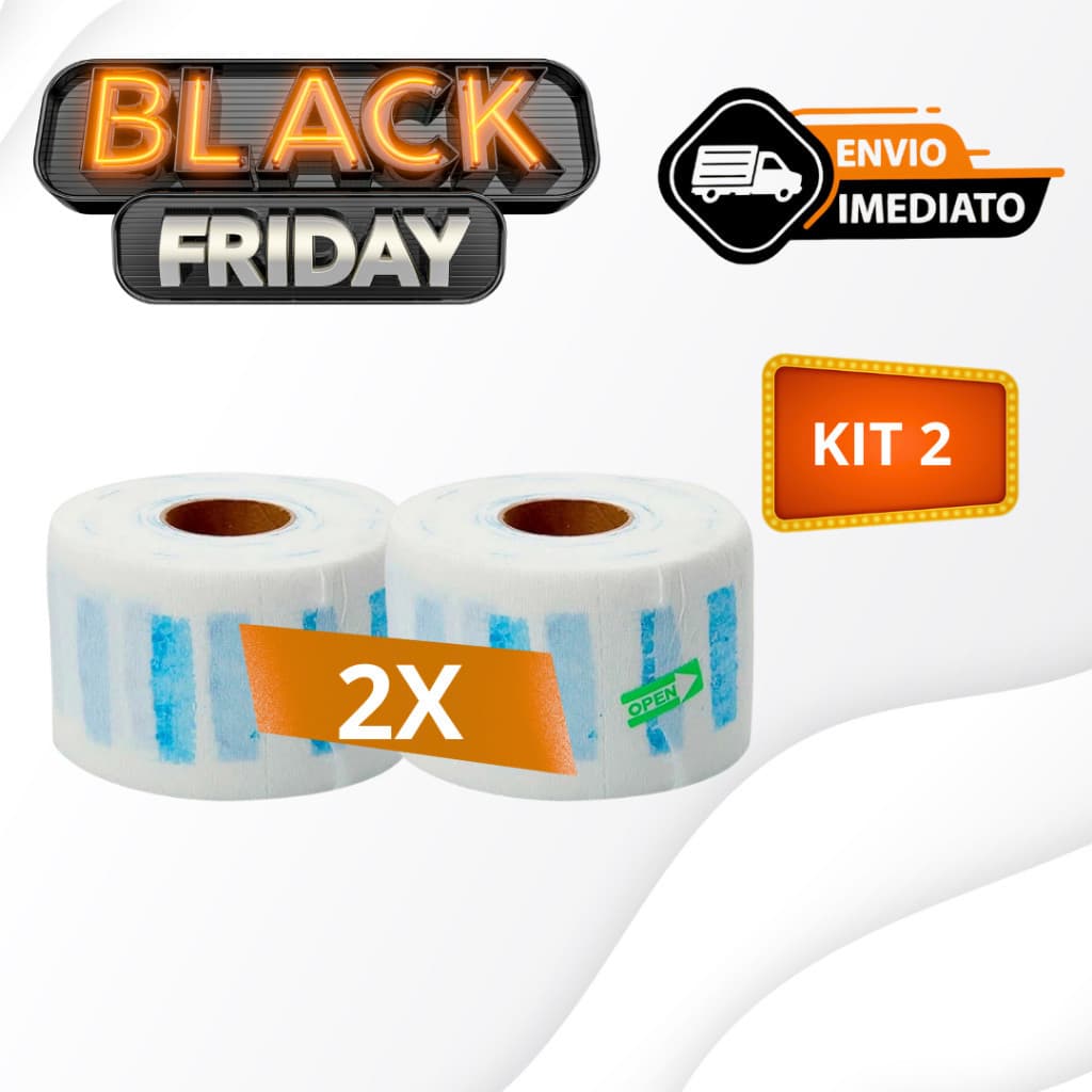 Kit 2 Golas higiênica Barbeiro descartável. Cabelereiro. 200 unidades