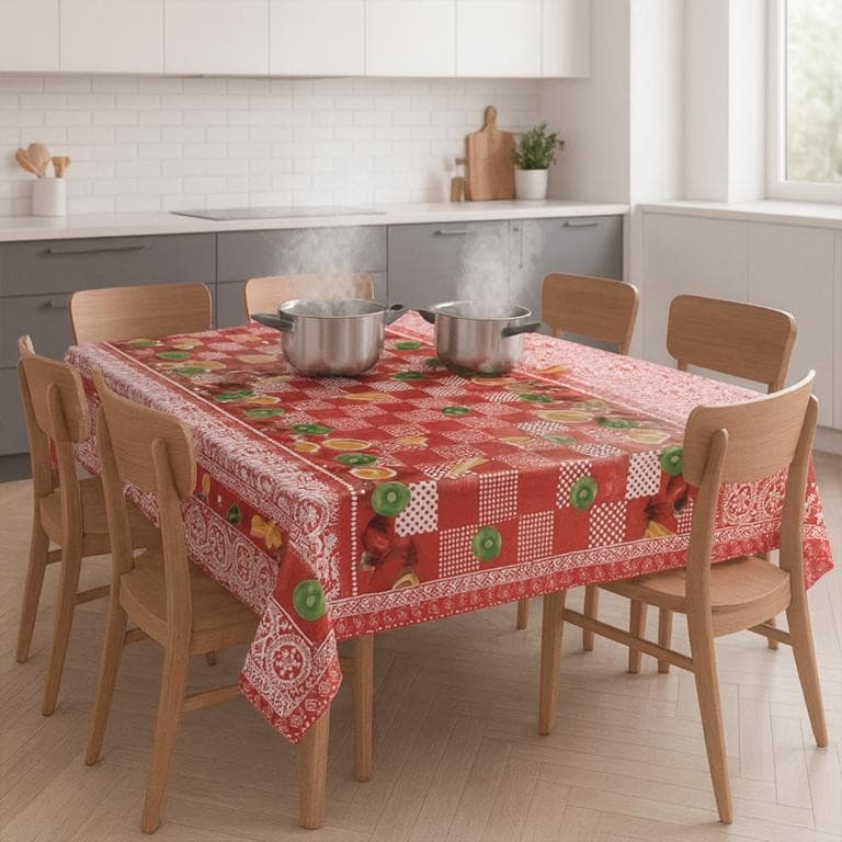Toalha De Mesa Térmica Impermeável Plástica 2m 3m 4m | Fácil Limpeza E Proteção