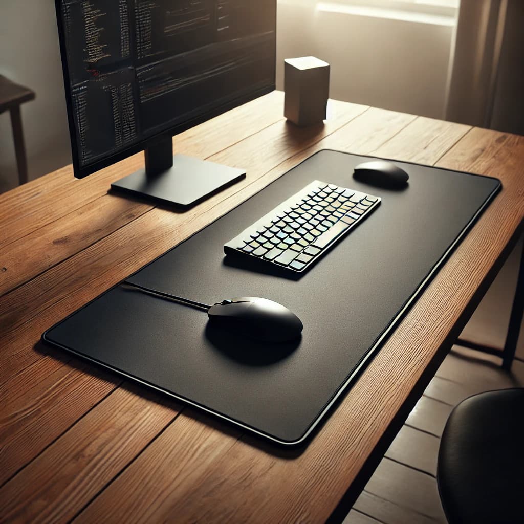 Mousepad Gamer Deskpad Extra Grande Impermeável Liso Speed Grande 90x40 cm
