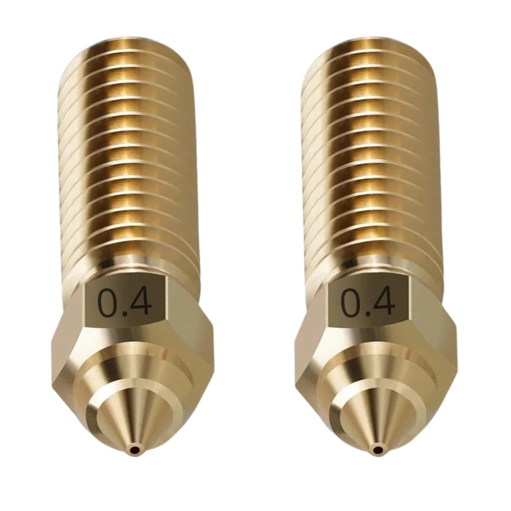 Kit 2 Bico Nozzle 0,4mm Creality K1 Sv06 Plus Sv07 K1 Max