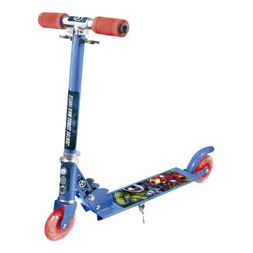 Patinete Infantil Ajustável Dobrável Resistente Avengers Men