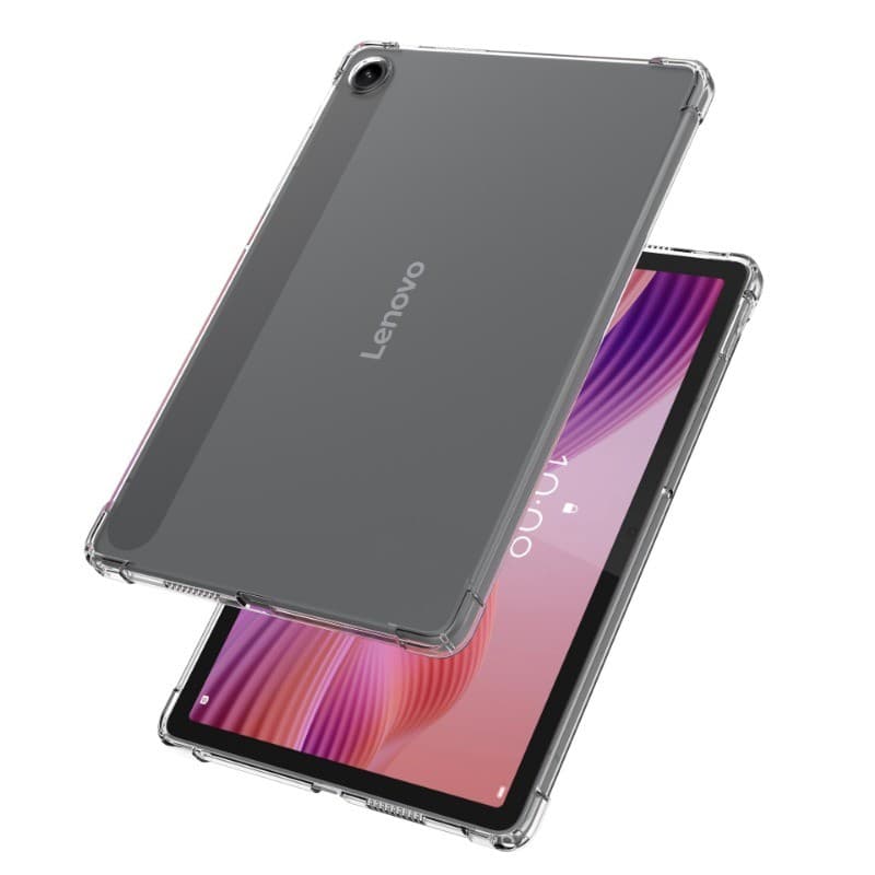 Para Lenovo Tab TB311FU 2025 10.1 Polegada Silicone Macio TPU Transparente Airbags Capa K10 2nd 10.1 " TB311XU