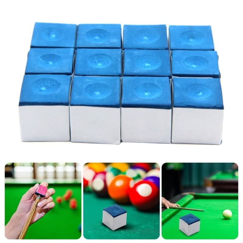 SUIT * 4 6 8 12pcs Ponta De Taco De Bilhar Giz Em Pó Snooker