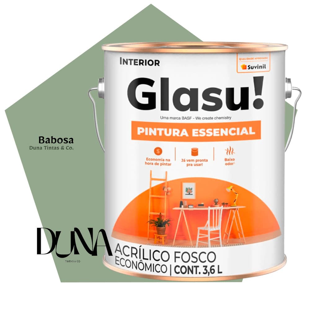 Tinta Antimofo Econômica Glasu Verde Babosa 3,6L