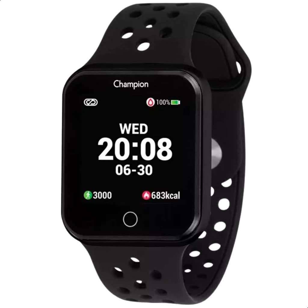Relógio Smartwatch Champion Smart Inteligente  Digital  CH50006P Relógio Digital Feminino