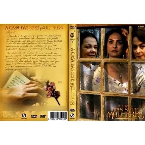 A casa das sete mulheres- DVD editora Desconhecido