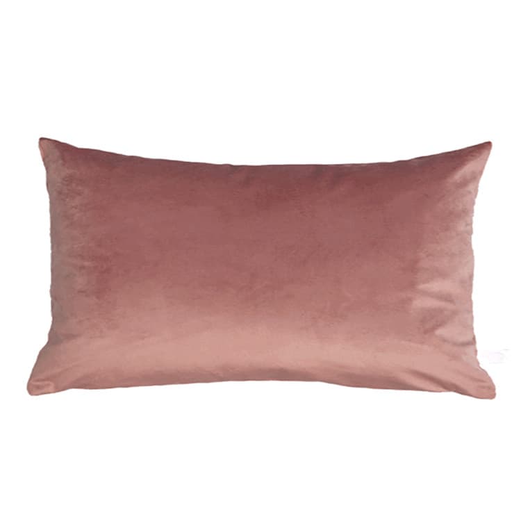 Almofada Veludo Paris 30x50cm Rose