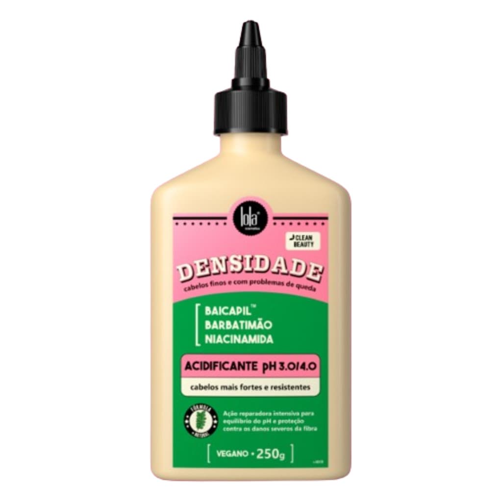 Densidade Acidificante Lola Cosmetics 250g Restauração Intensiva