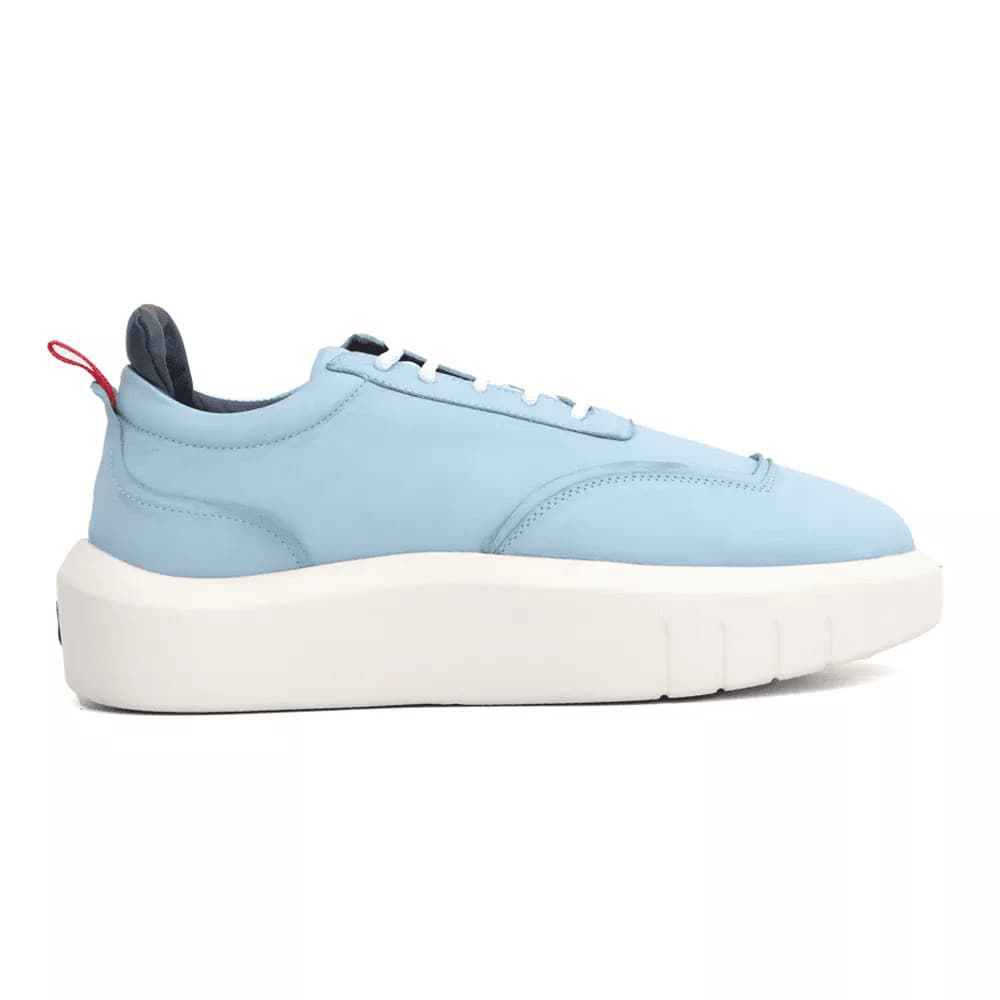 Tênis Casual Masculino Fly Couro Sapato Hongkong Sola Alta