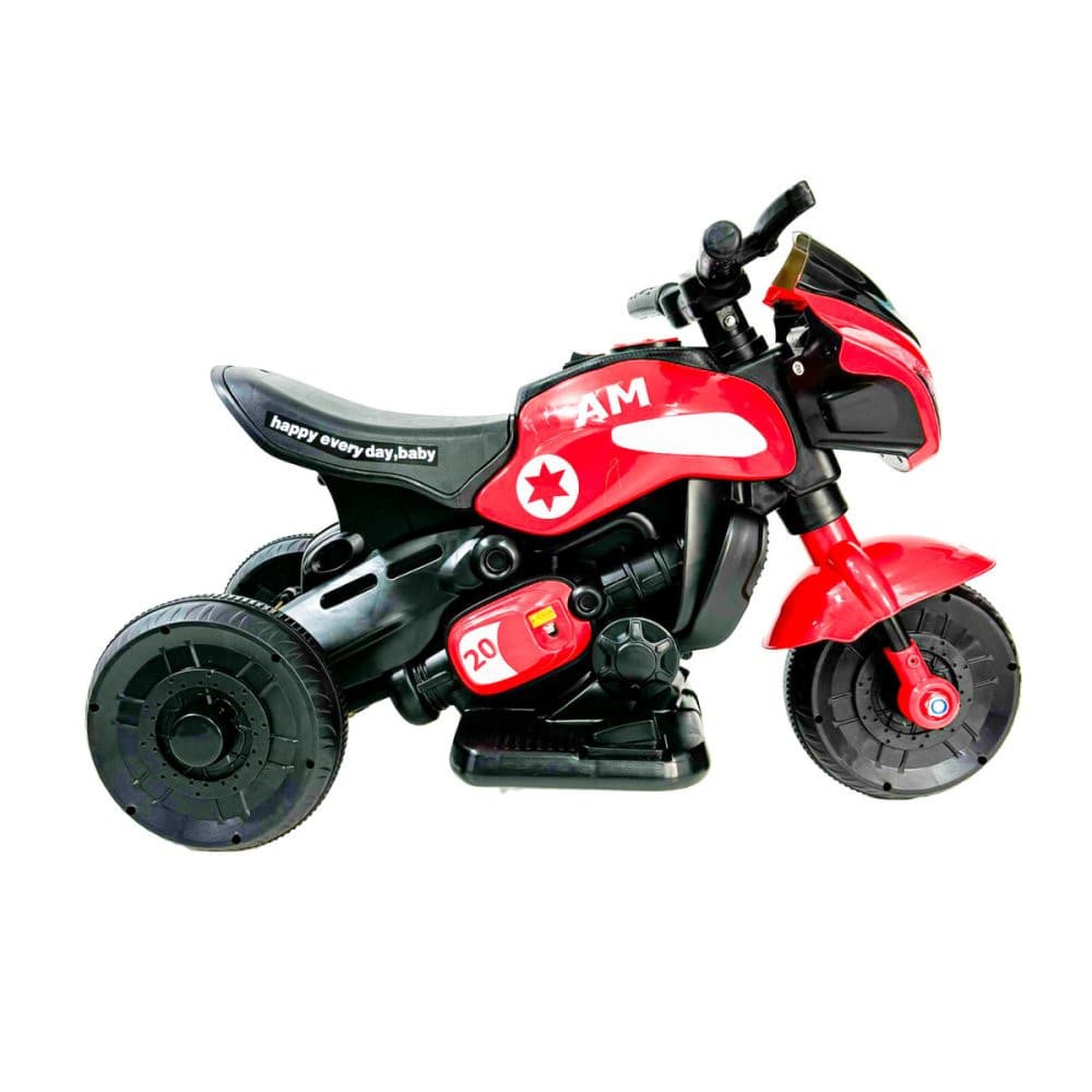 Mini Moto Esportiva Elétrica - Vermelha