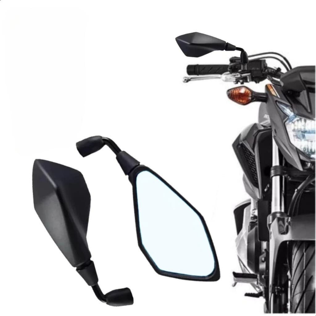 Espelho Retrovisor Rebaixado Z400 Fazer 150 250 Lander Crosser Xtz Neo Yamaha