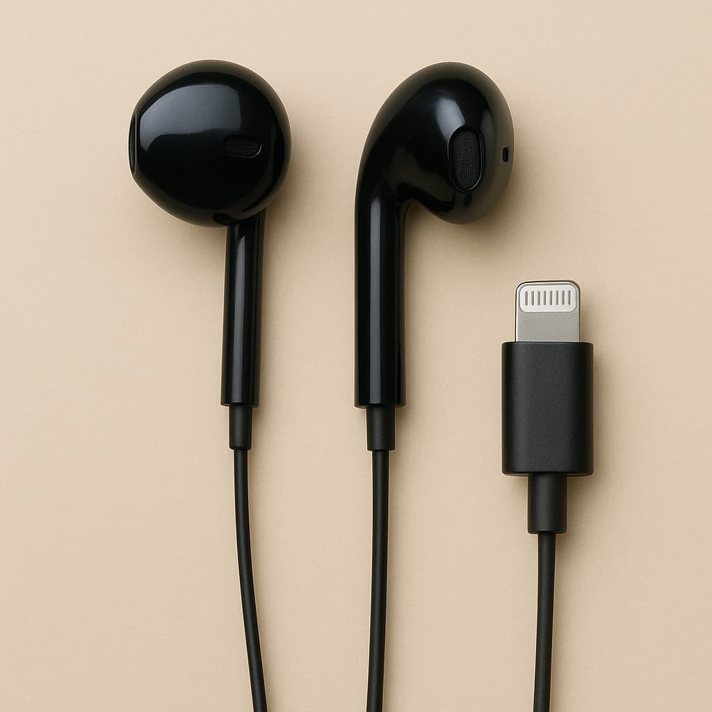 Fone de Ouvido iPhone com Fio Lightning Som Estéreo Pronta Entrega !