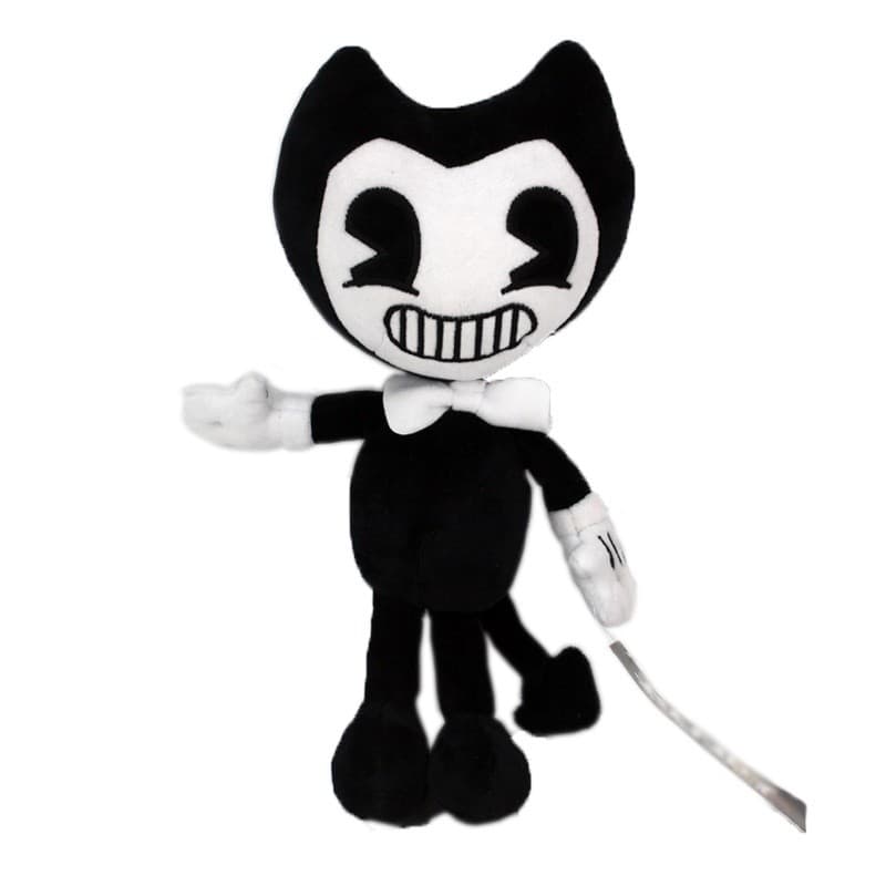 1 Pcs Bendy Brinquedos De Pelúcia Boneca Bonito Jogo Horror Macia Bichos Para As Crianças Presente De Natal Com Tag