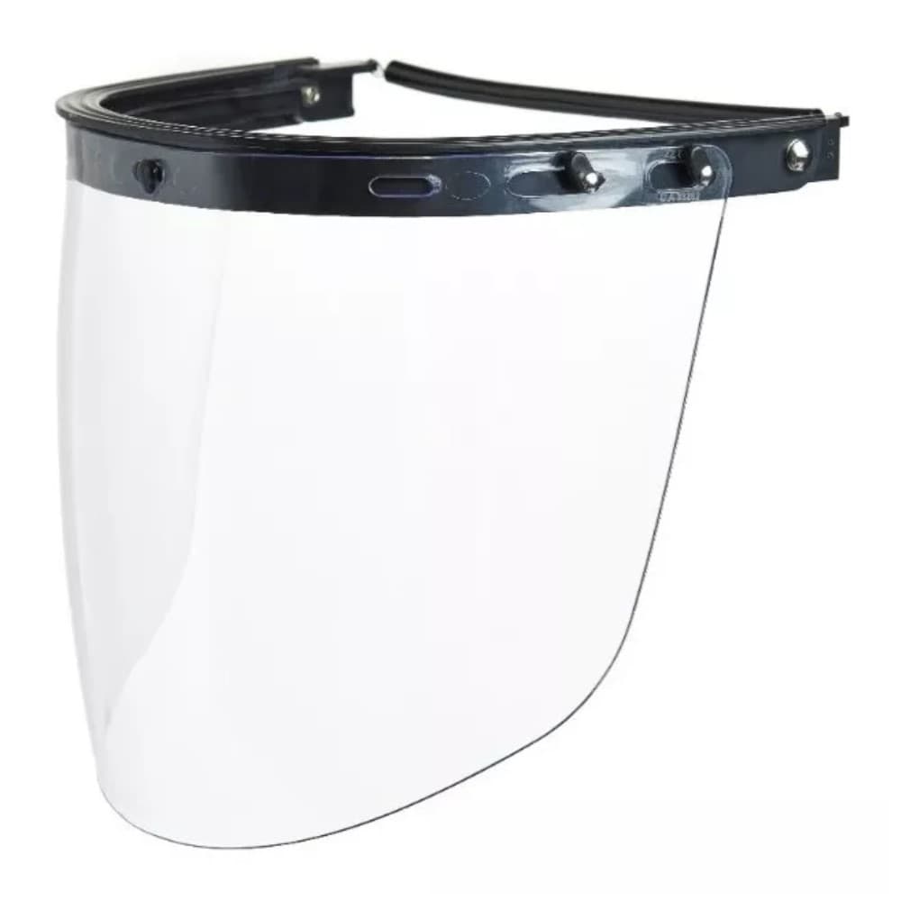Suporte Facial Universal Com Lente Incolor Camper CA 36318 Compatível C/Todos Capacetes de Proteção