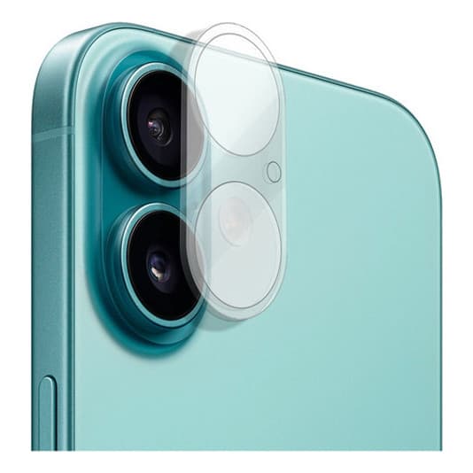 Película De Câmera Compatível iPhone 16/ 16 Plus / 17 Normal Em Vidro