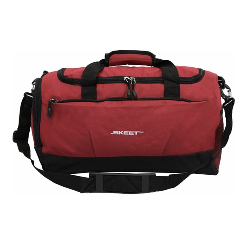 Bolsa De Viagem Unissex Esportiva 17" Skeet Vermelho Escuro