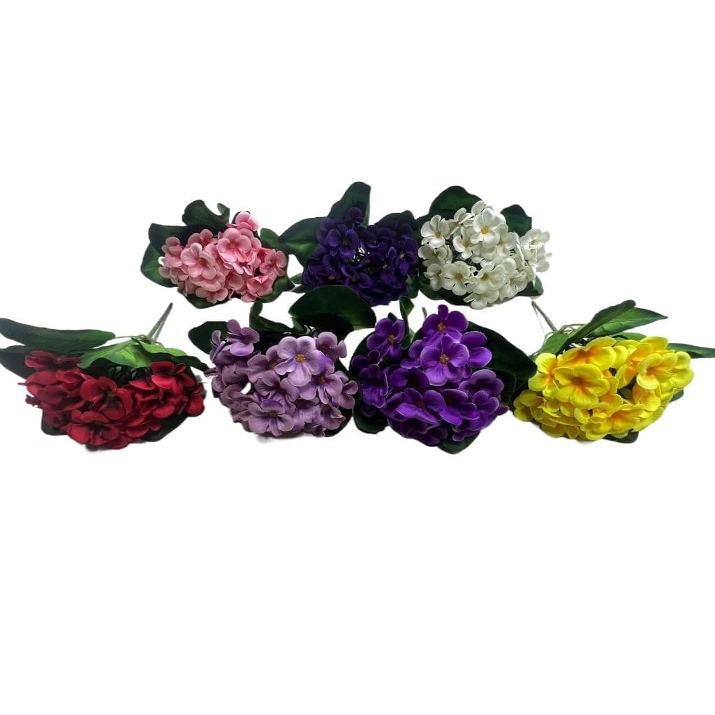 Mini Hortência flores Artificial para decoração, casamento, festa, arranjos.../6747