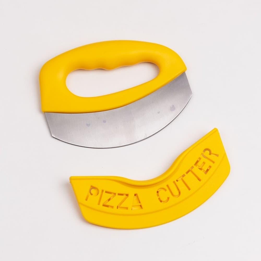 Cortador de pizza amarelo pizza cutter - Imaginarium