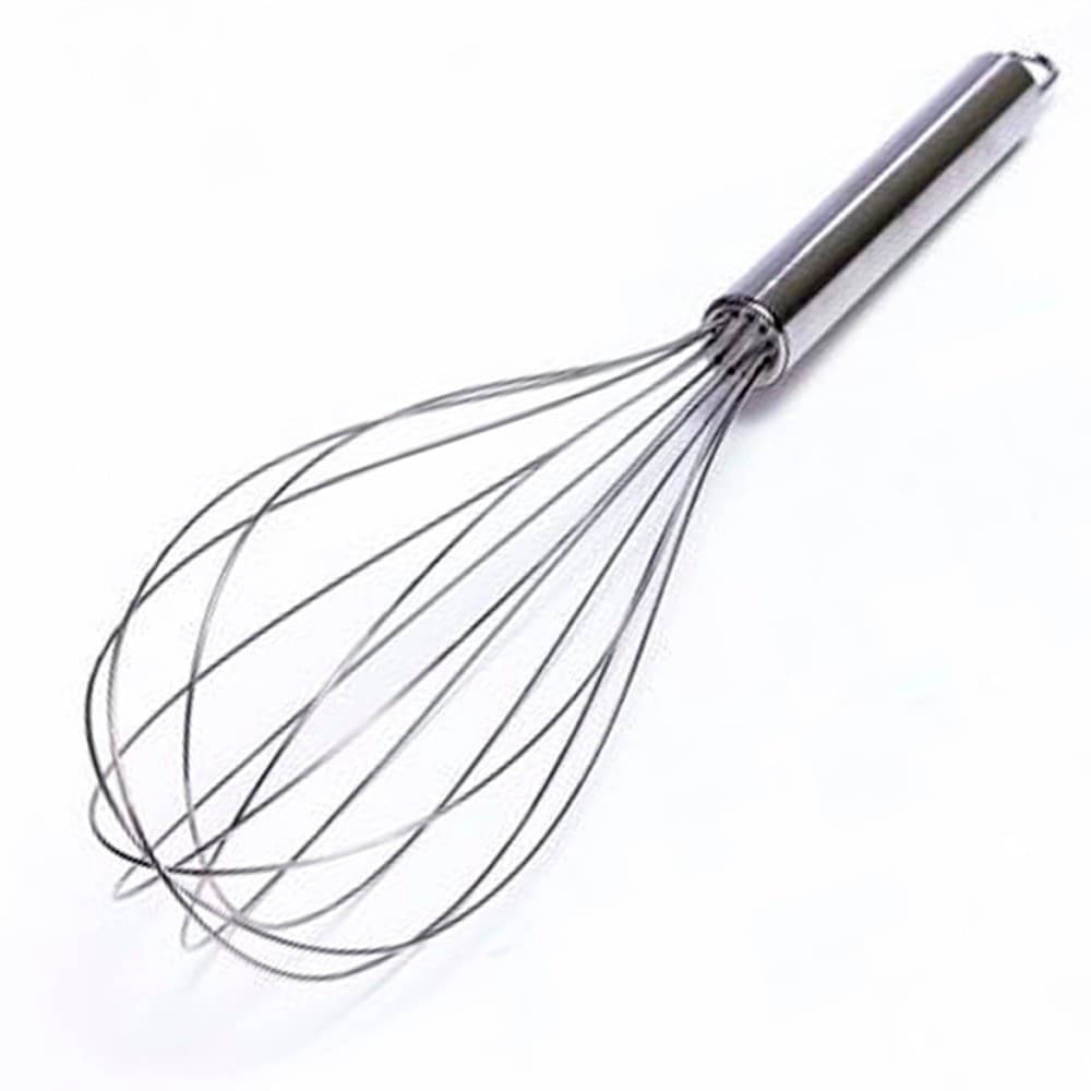 Misturador Aço Inox 26cm  Batedor Clara Ovos Bolo Massa