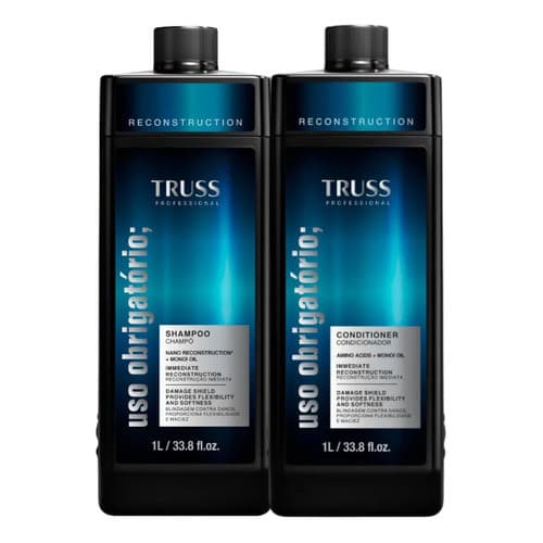 Truss Uso Obrigatório Shampoo E Condicionador - 1litro