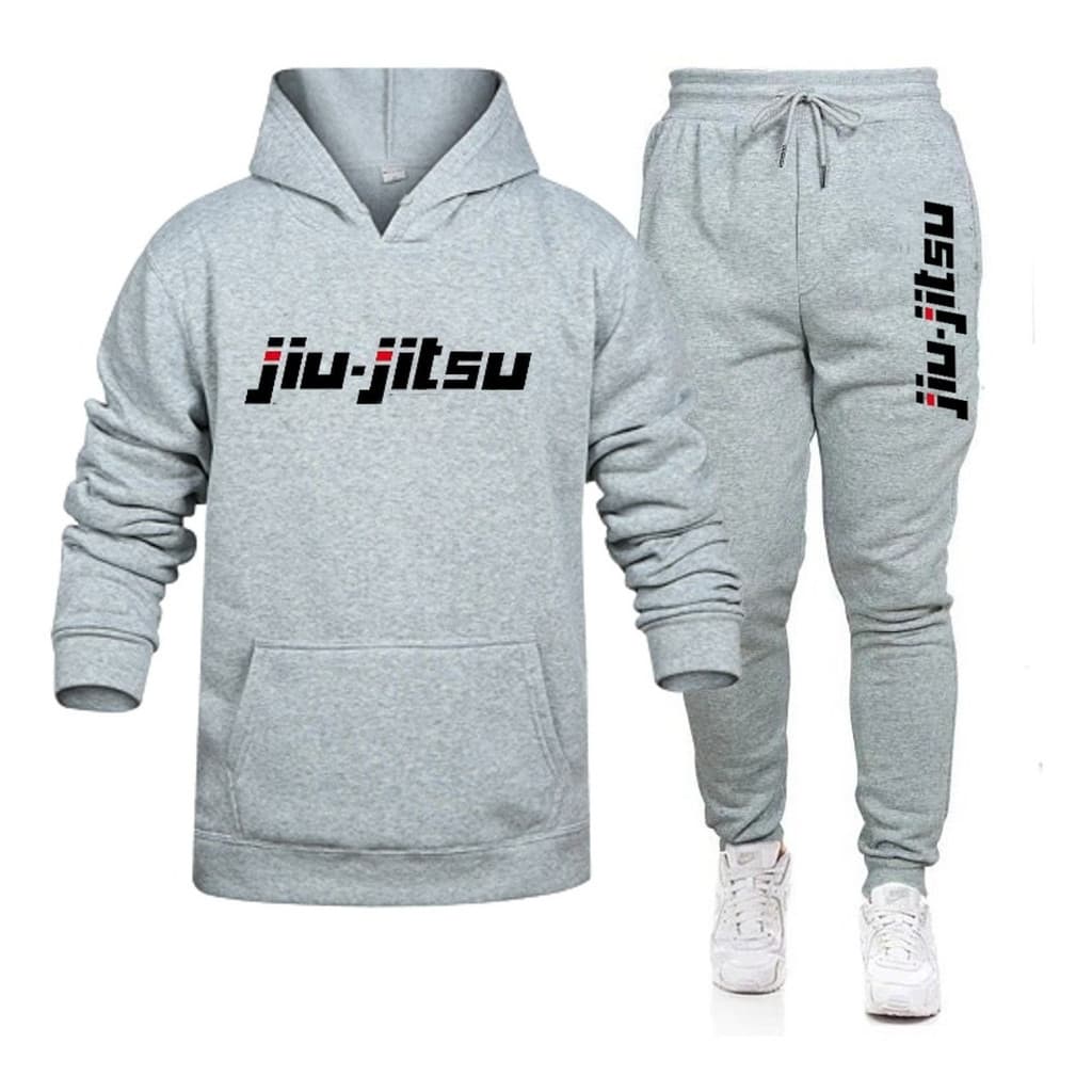 Kit Jiu-Jitsu Conjunto blusa calça Abrigo De Frio Moletom