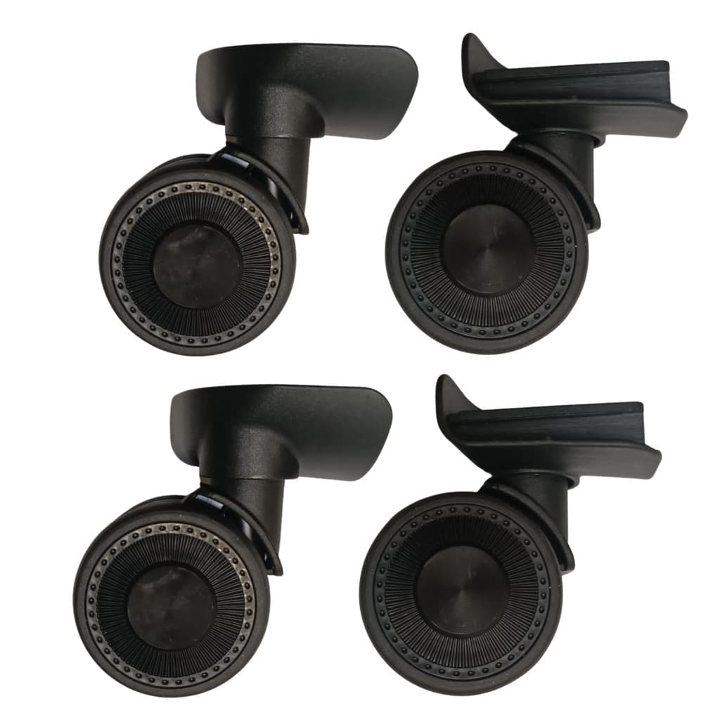 Kit 4 Rodinhas Para Mala Para Viagem Bordo Dupla 360º