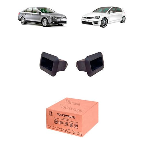Par Bucha Assento Banco Traseiro Polo Jetta T-cross Original