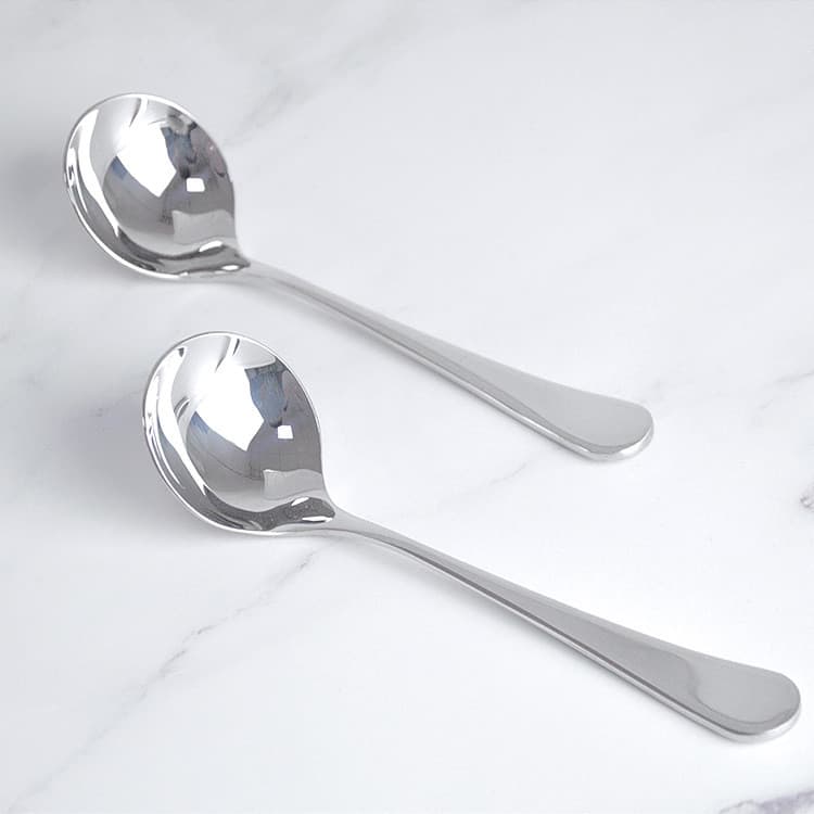 [Apenas colher] Colher de café em aço inoxidável 304 Colher medidora para Barista Colher de revisão com cabo longo Colhe
