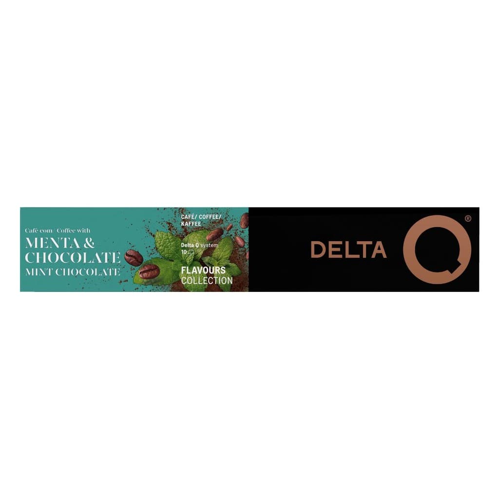 10 Cápsulas Delta Q, Café, Chocolate com Menta