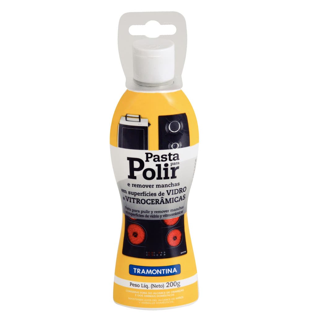 Pasta de Polir Remoção de Manchas de Vidro e Vitrocerâmicas 200g  - Tramontina 94537/005
