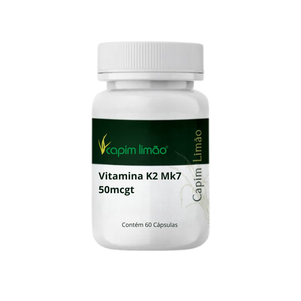 Vitamina K2 Mk7 50mcg 60 caps