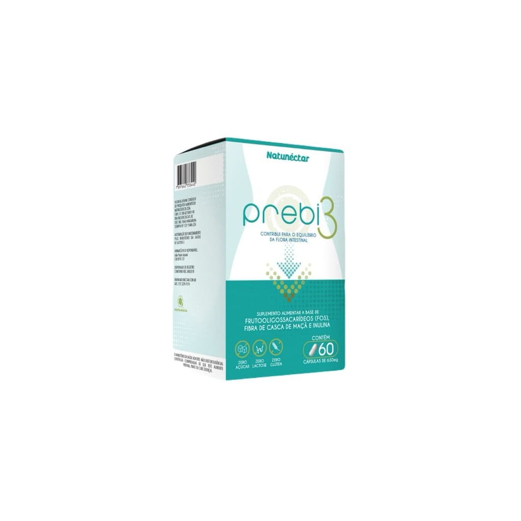 Prebi 3 Fibras - Natunéctar- 60 cápsulas