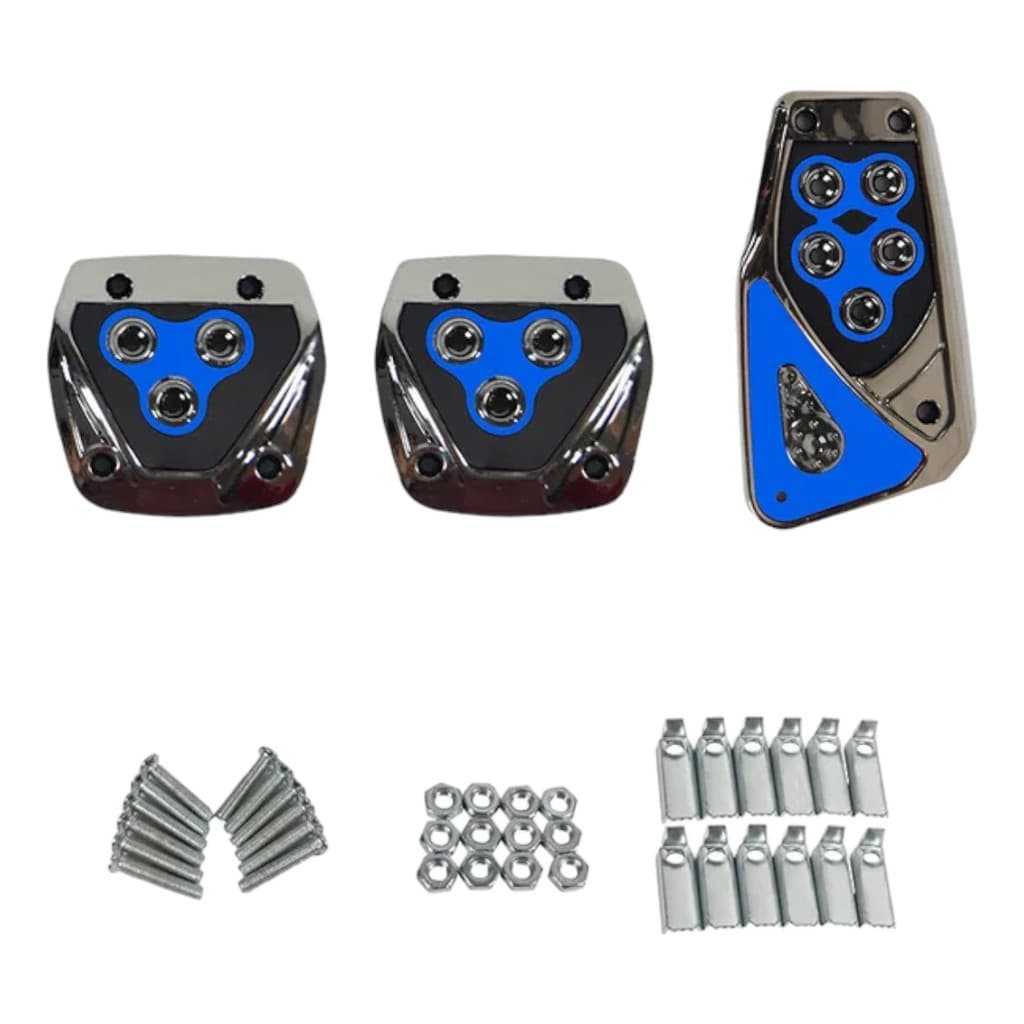 Pedaleira Esportiva Automotiva Carros Manual Sport Tuning Colorida