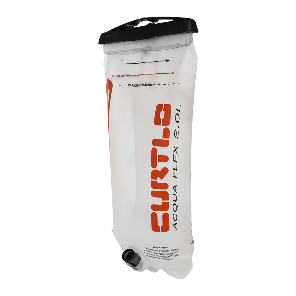 Saco de Hidratação Curtlo Acqua Flex 2L – Reservatório Leve, Flexível e Ideal para Trilhas, Corridas e Ciclismo