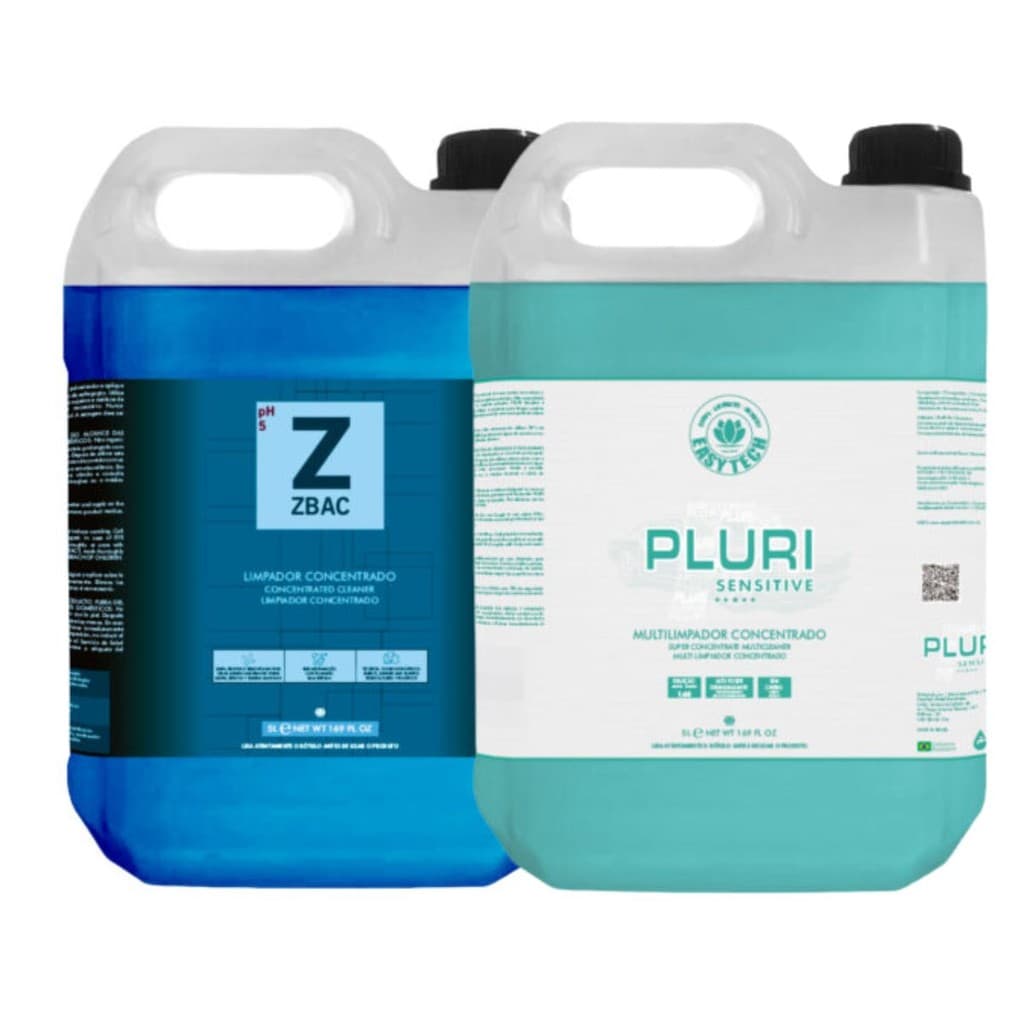Kit Easytech - Pluri Sensitive e Zbac 5 Litros