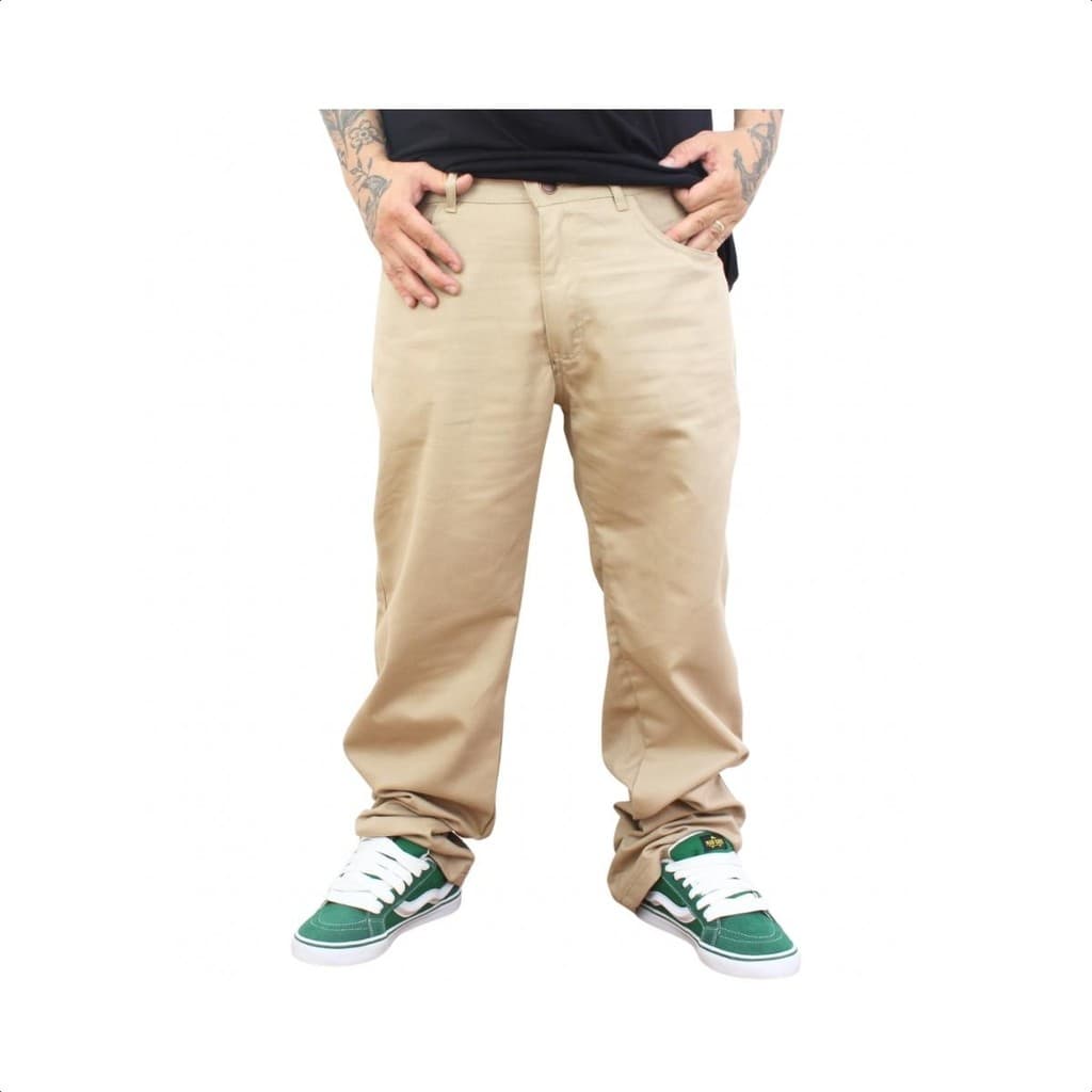 Calça Sarja Balão Oncross Adulto Corte Largo Casual Confortável