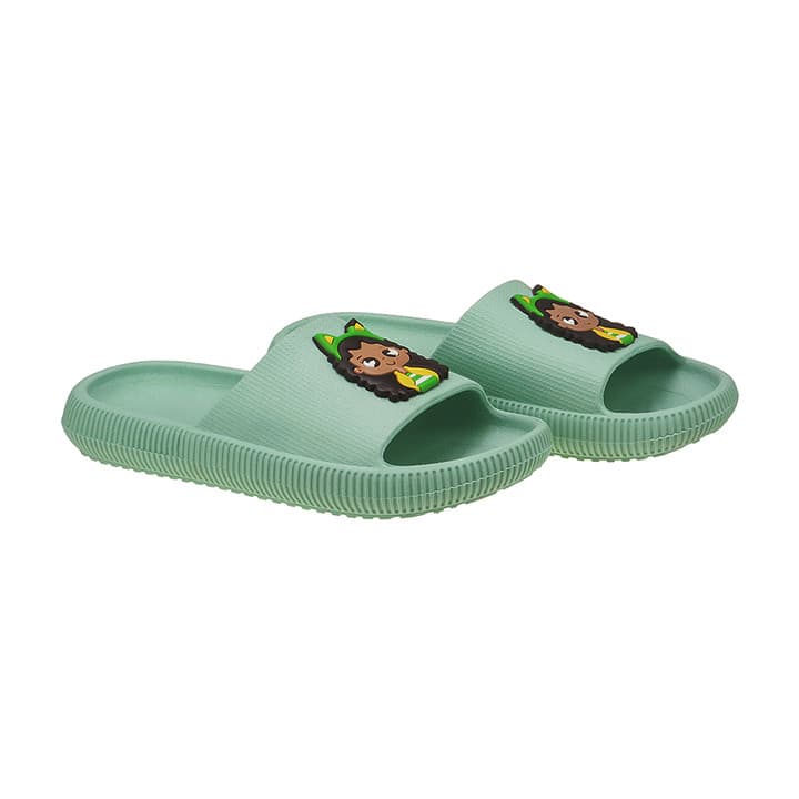 Chinelo Nuvem Slide Personalizado Gabi Leve Menina Escolar