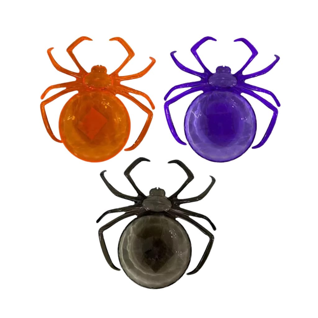 Bandeja Petisqueira de Aranha Acrílica – Decoração Halloween