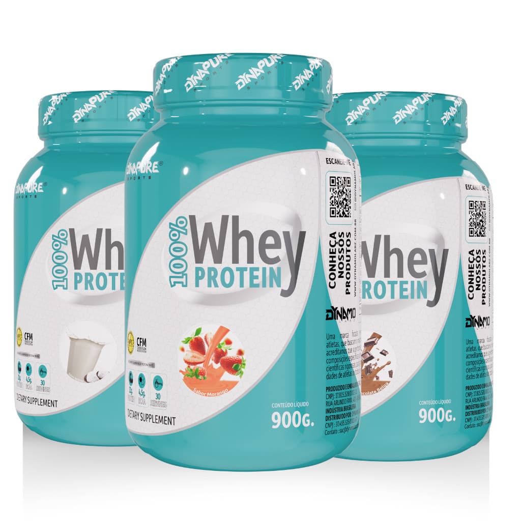 100% Whey Protein Dynapure 900g Dynamo Labz