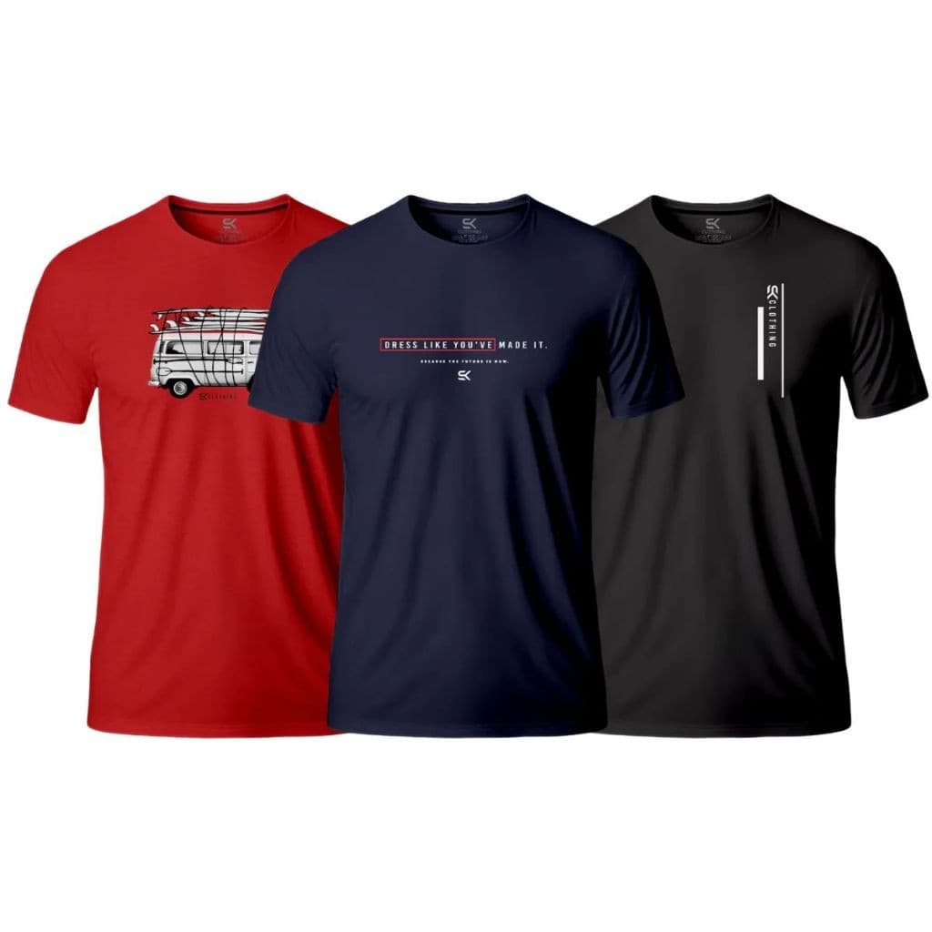 Kit 3 Camisas Plus Size G1 ao G6