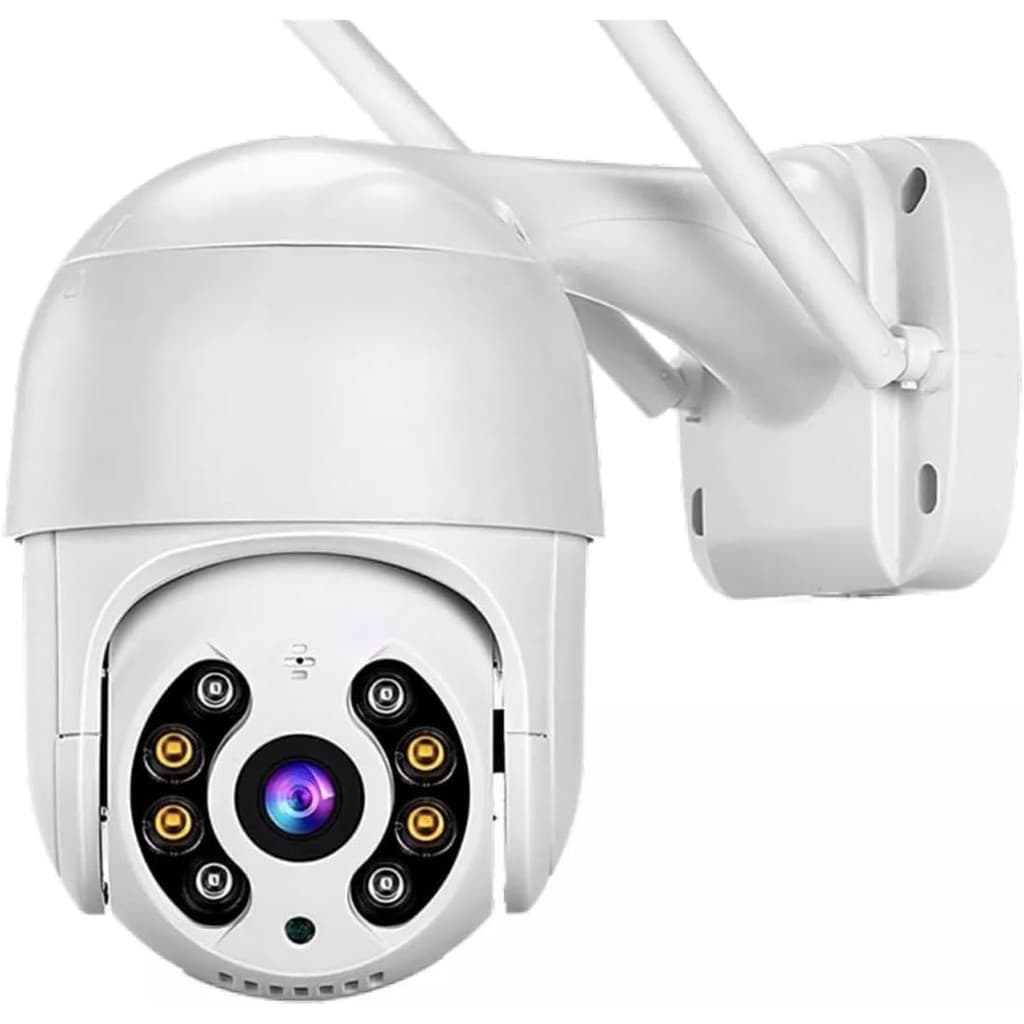 Câmera A8 Prova Dágua Full Hd Infravermelho Zoom 4x Icsee e Yoosee Branco