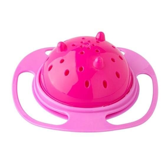 Comedouro Pet Giratorio Tigela Magica Cachorro Gato Anti Sujeira Alimentador