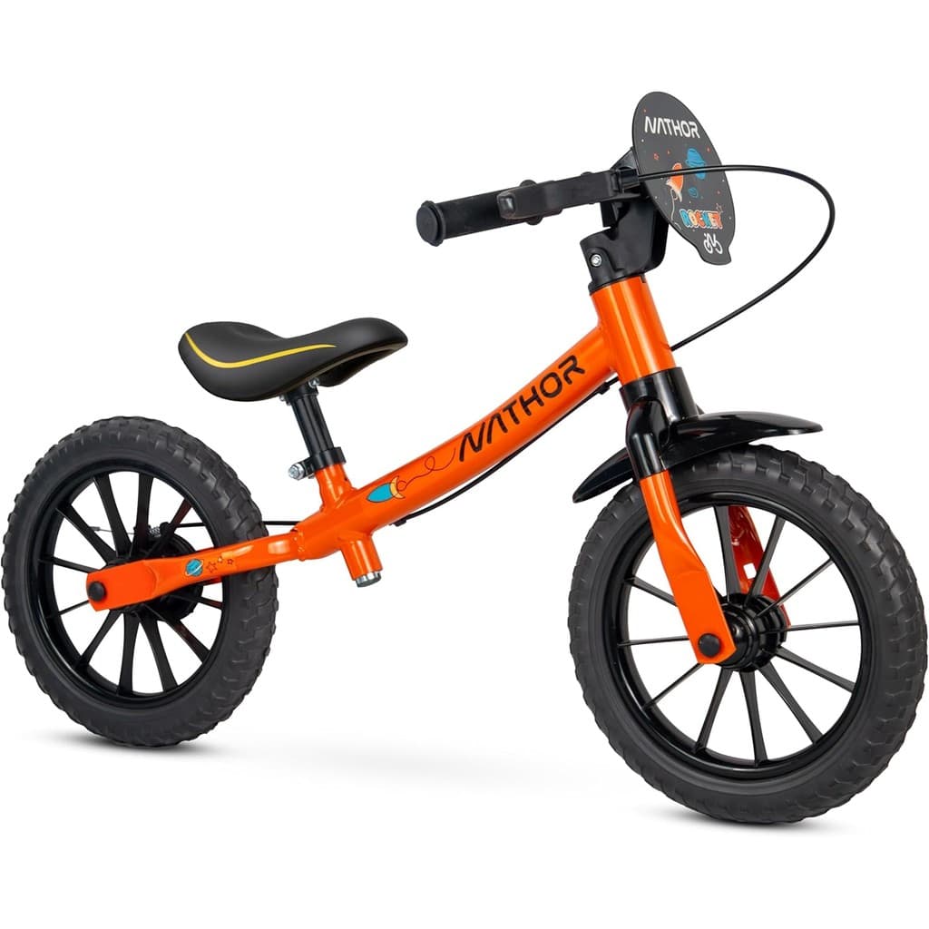 Bicicleta Equilíbrio Aro 12 Balance Bike Rocket Astro 02 - Nathor 100900160017