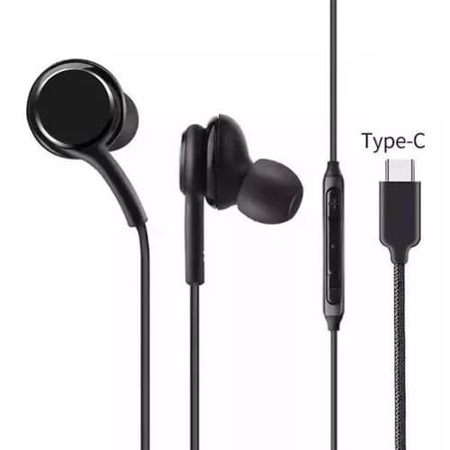 Fone De Ouvido Usb-c Original Cor Preto ou Branco