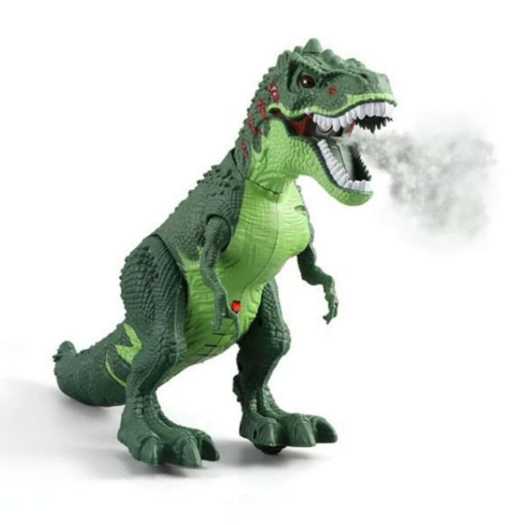Brinquedo Dinossauro T- Rex Solta Fumaça e Anda