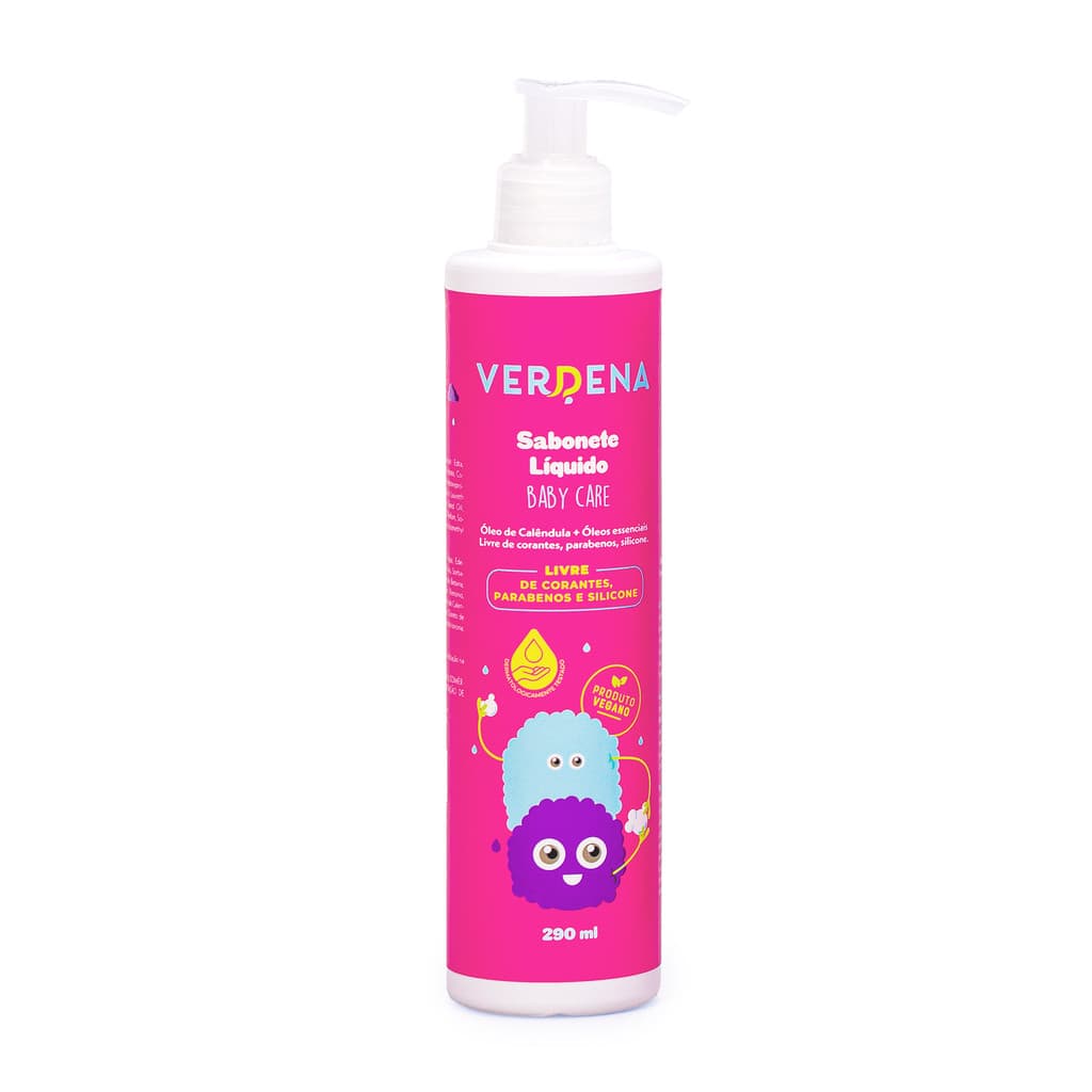 Sabonete Líquido Infantil Baby Care Verdena Baby