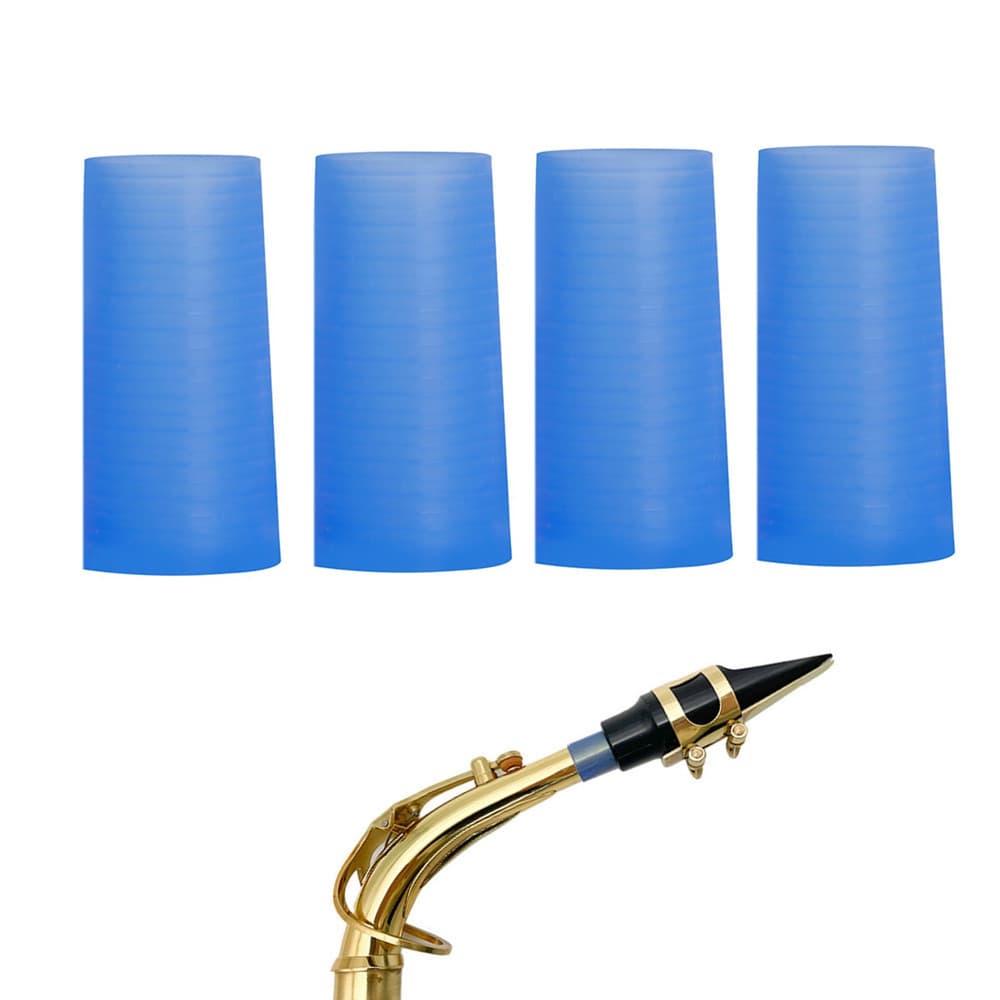 4 Pçs/Lote Material De Silicone Boa Vedação Saxofone Pescoço Cortiça Para Alto/Soprano/Tenor
